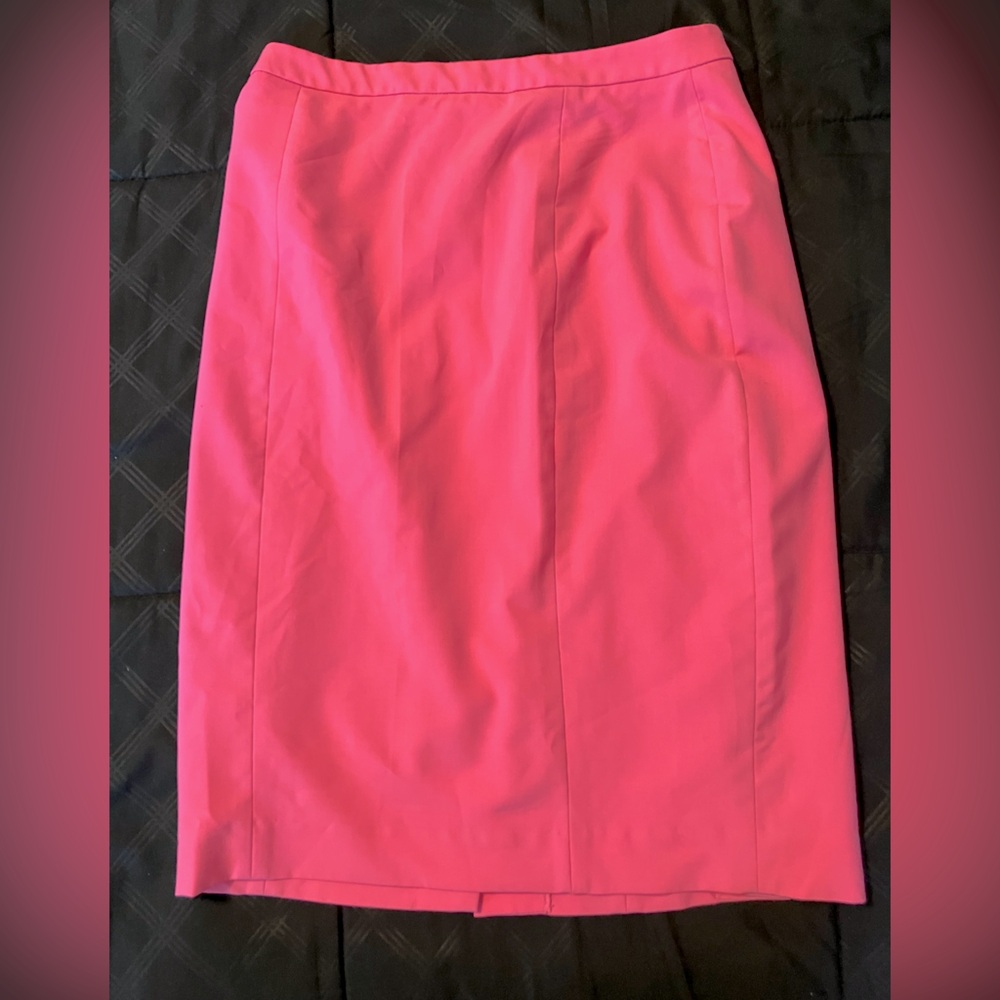 Pink Tartan Branded Skirt in Size 4
